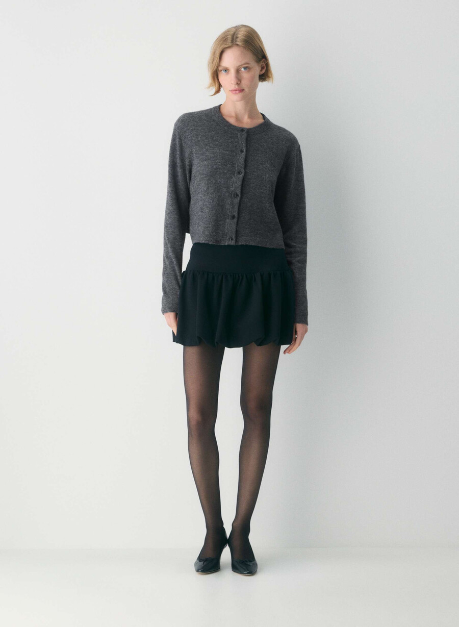 cardigan softspoke sicily heather charcoal