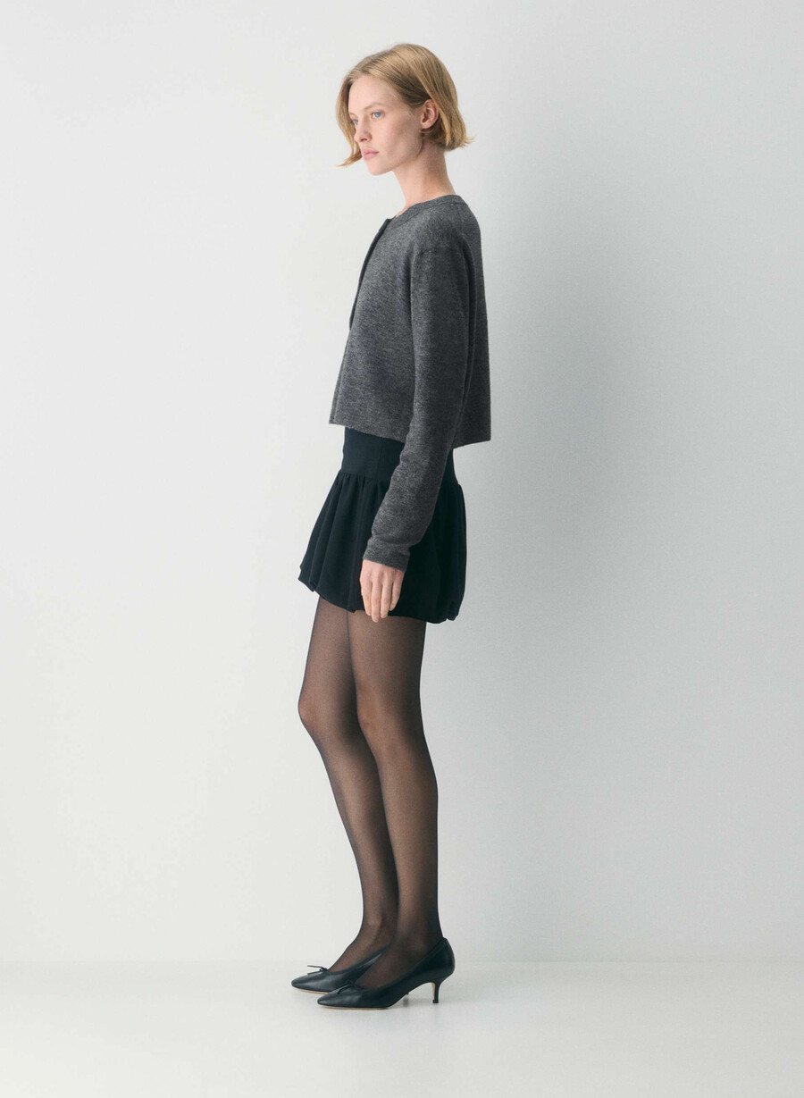 cardigan softspoke sicily heather charcoal