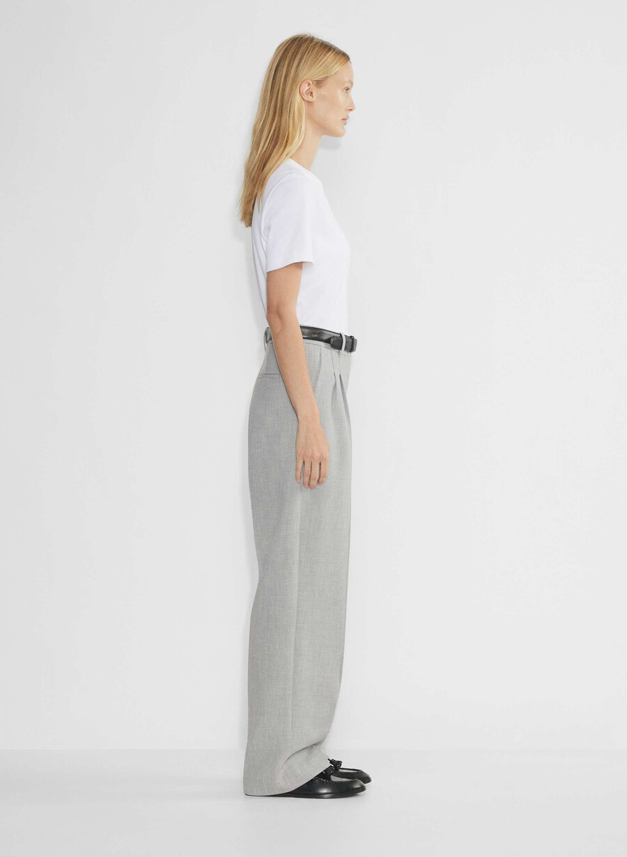 the effortless pant - ressential heather chrome