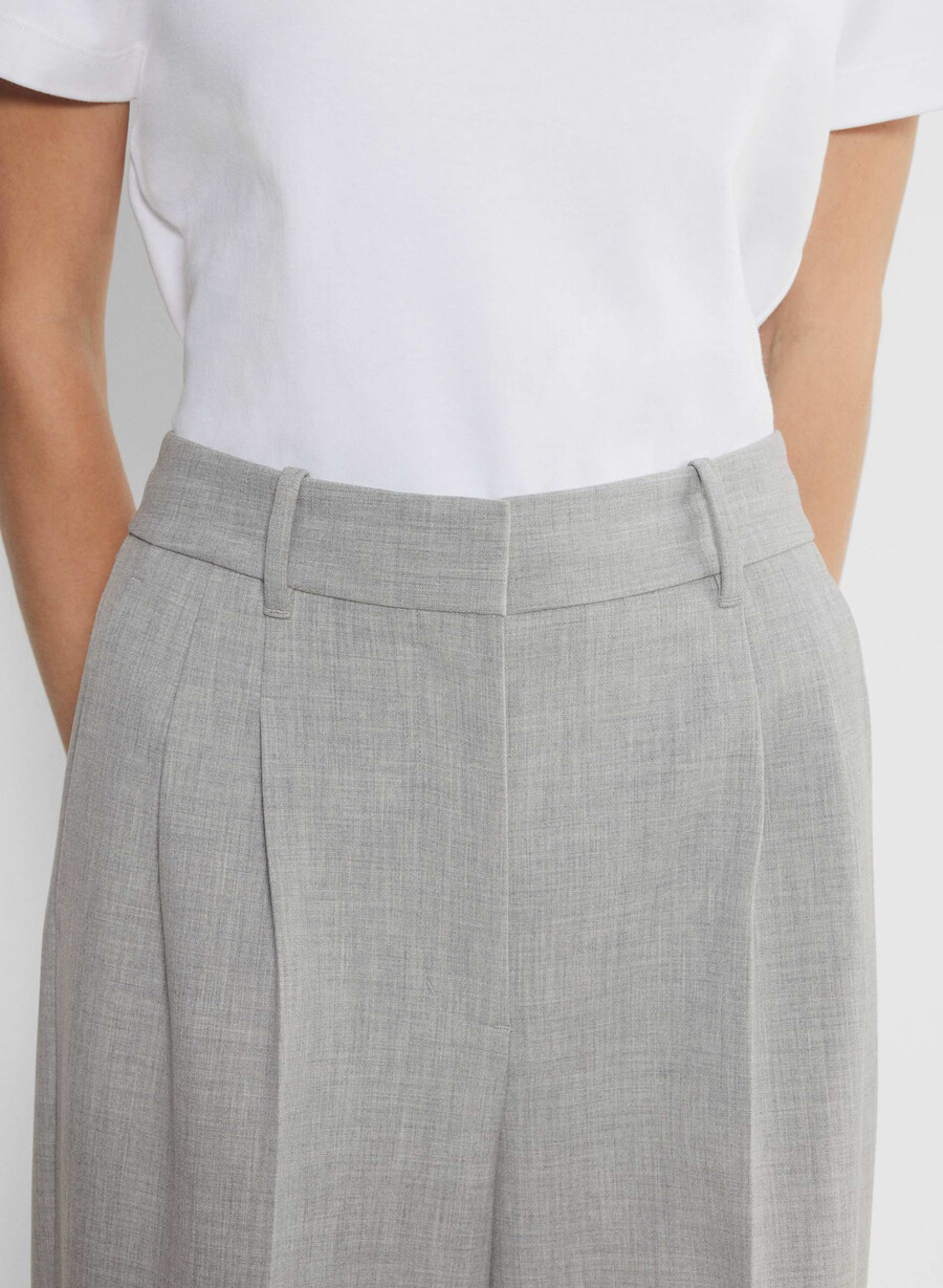 the effortless pant - ressential heather chrome