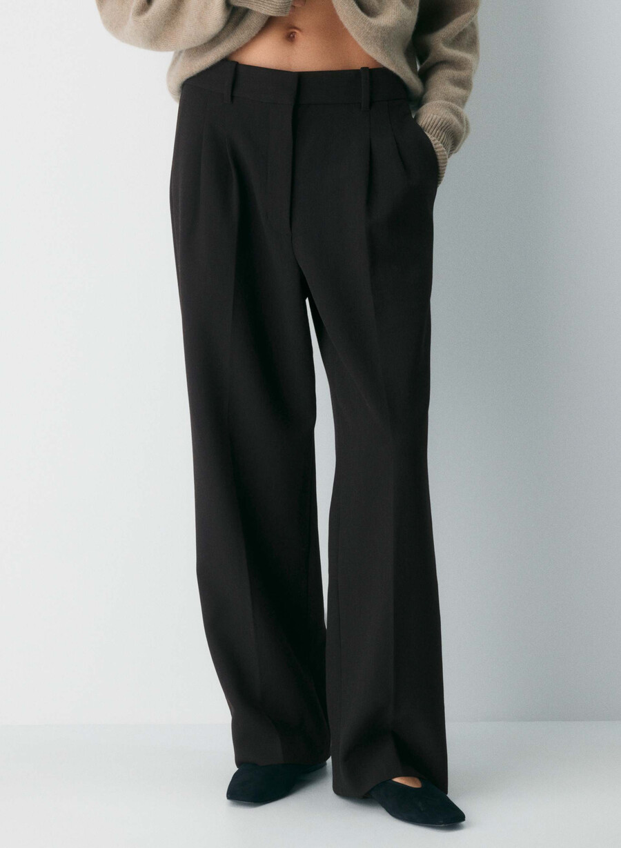 the effortless pant - ressential heather black