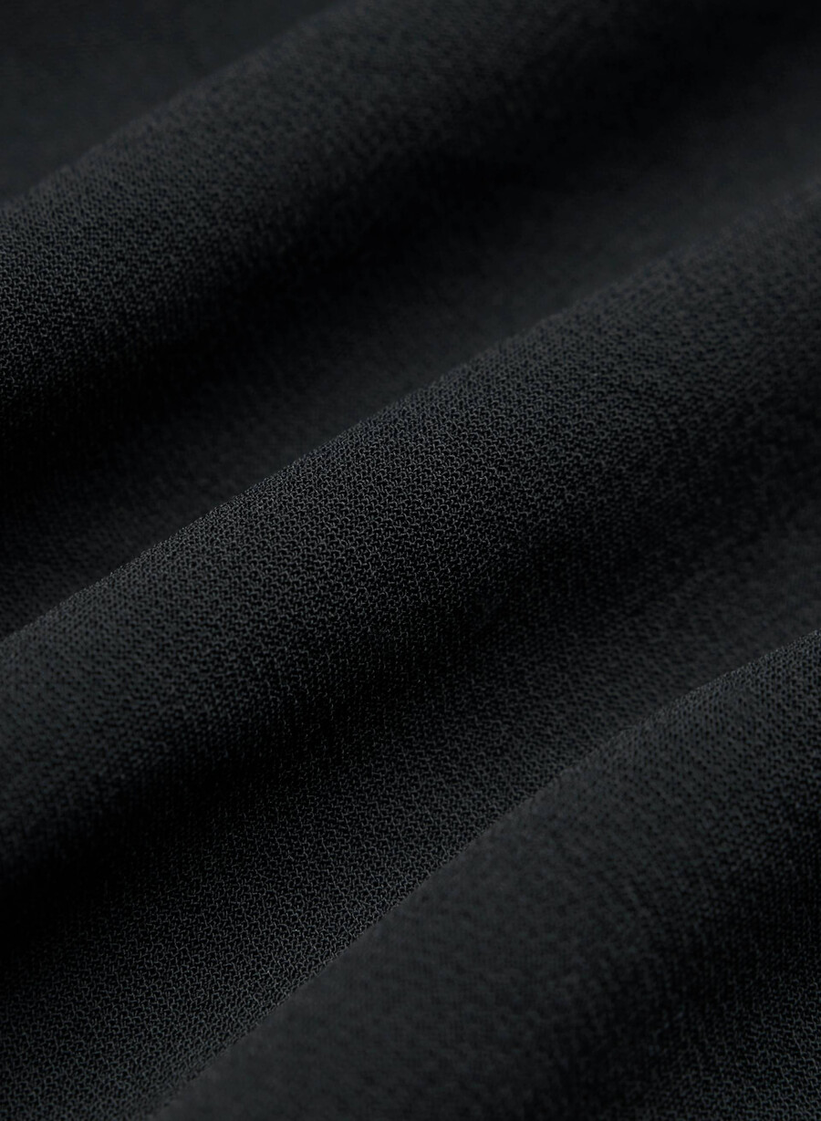 the effortless pant cropped - crepette nero