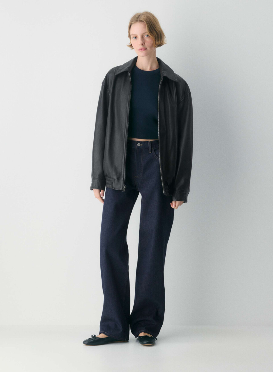 maglia a maniche lunghe homestretch rib crew waist admiral
