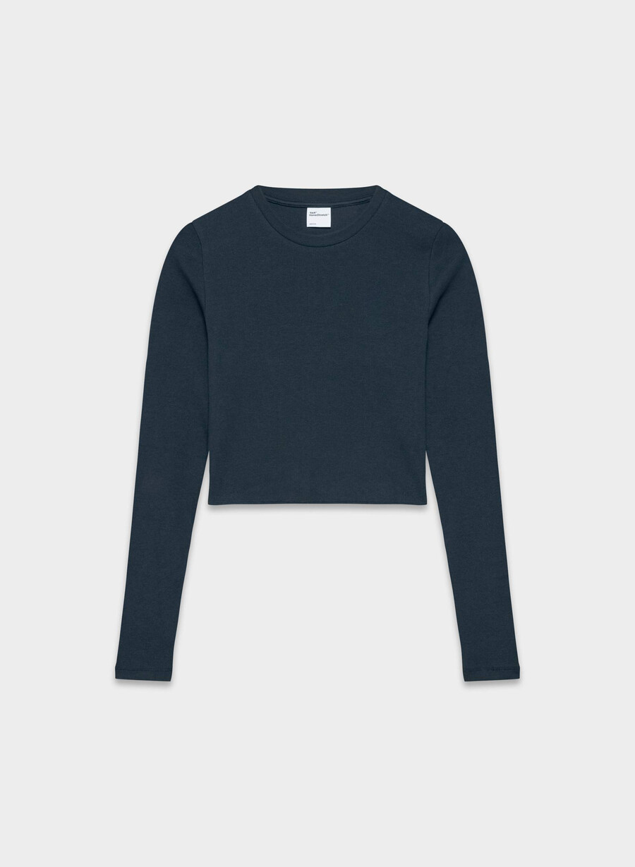 maglia a maniche lunghe homestretch rib crew waist admiral
