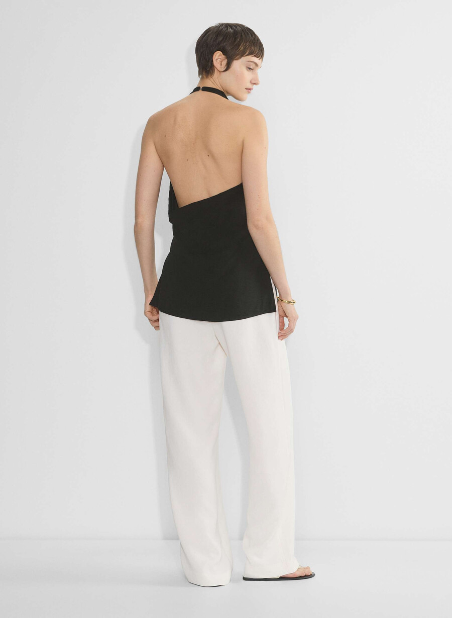 pantaloni thesis - crepette light birch