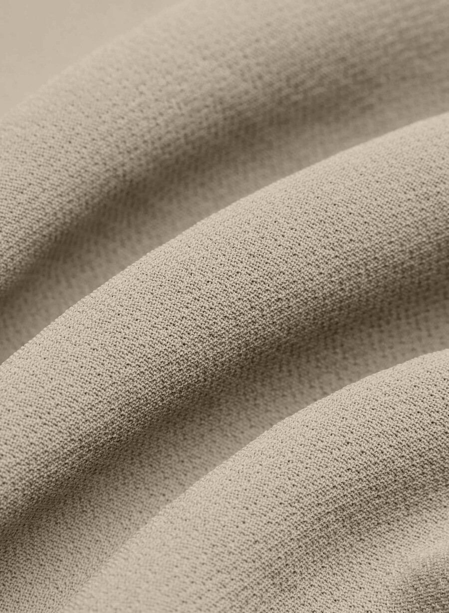 pantaloni thesis - crepette nomad taupe
