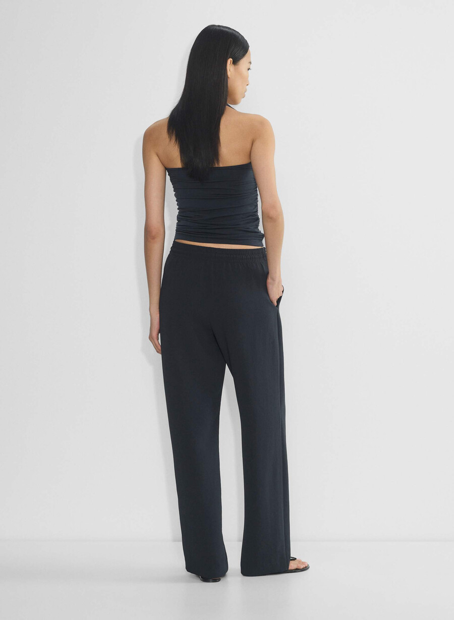 pantaloni thesis - crepette dark navy