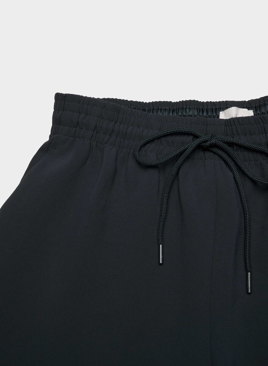 pantaloni thesis - crepette dark navy