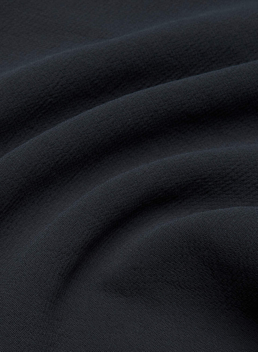 pantaloni thesis - crepette dark navy
