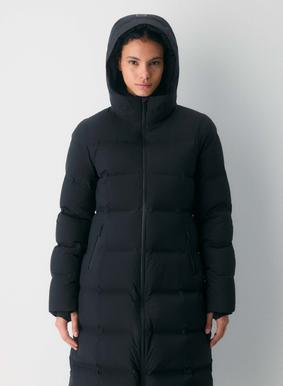 supersnug puff₂o long - rainstop nero