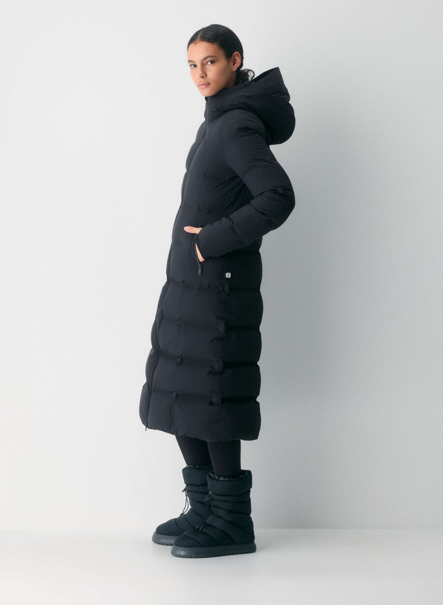 supersnug puff₂o long - rainstop nero