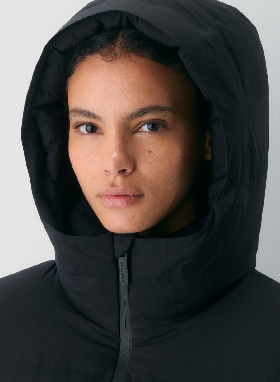 supersnug puff₂o long - rainstop nero