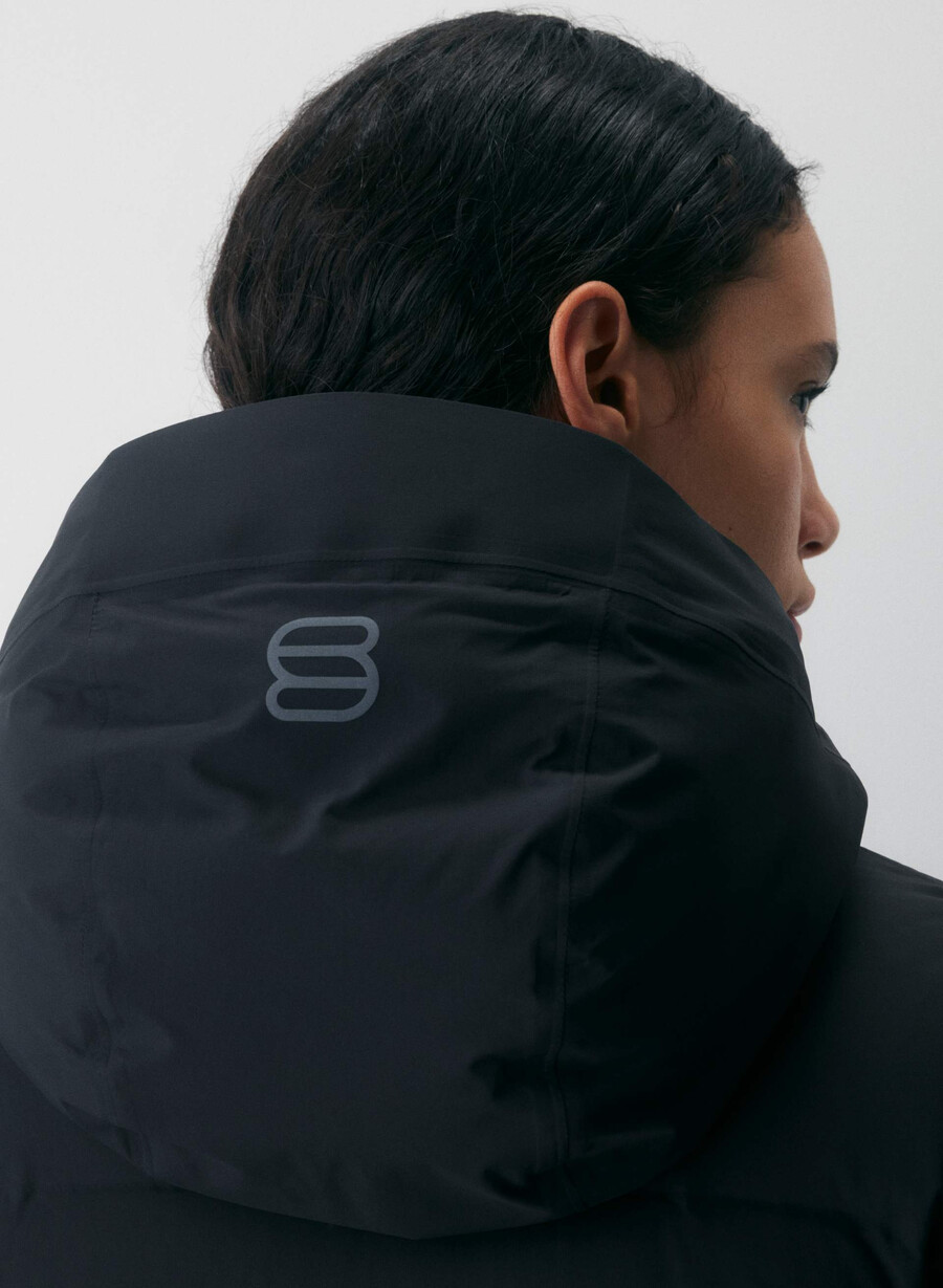 supersnug puff₂o long - rainstop nero