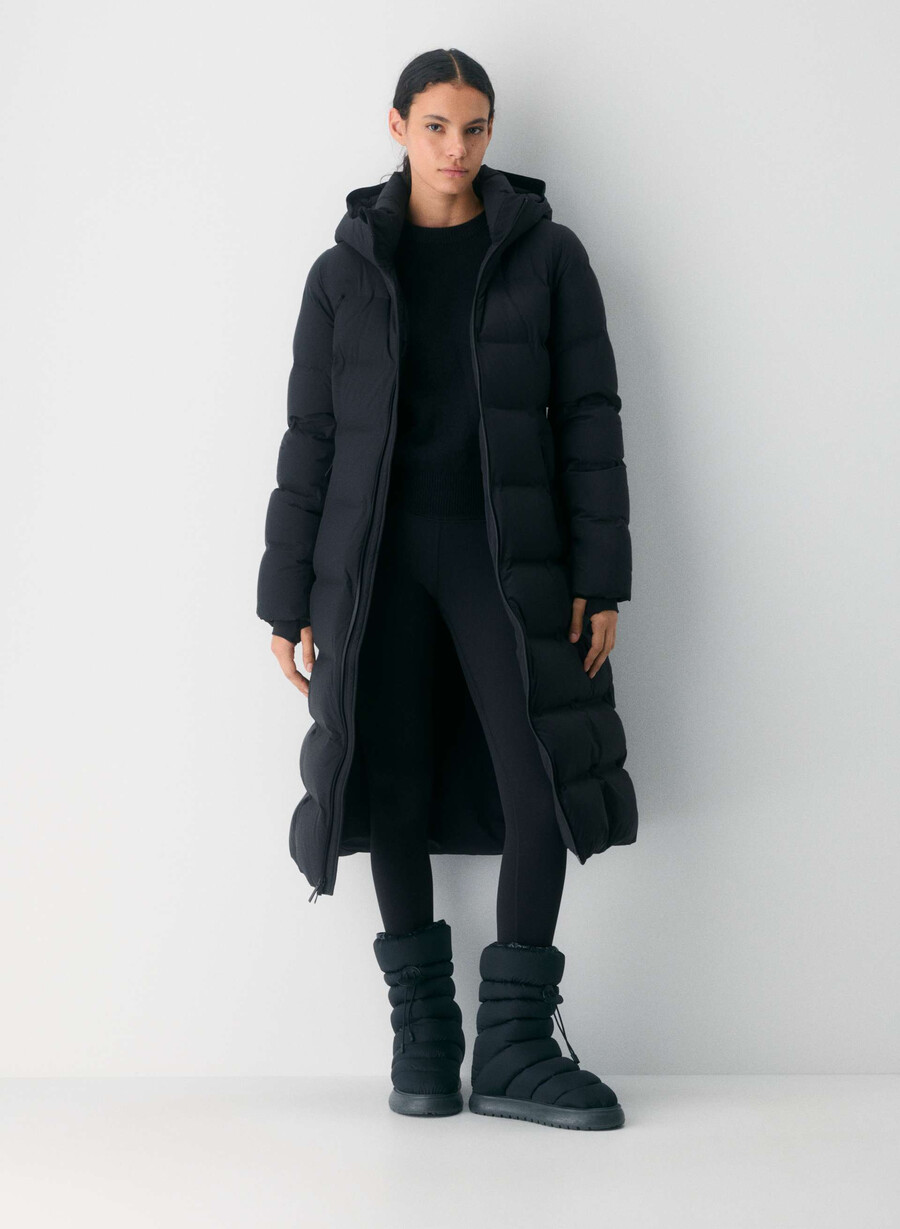 supersnug puff₂o long - rainstop nero