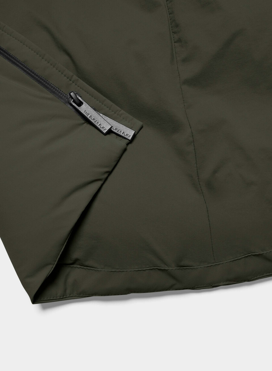 the super puff₂o long - rainstop flint green