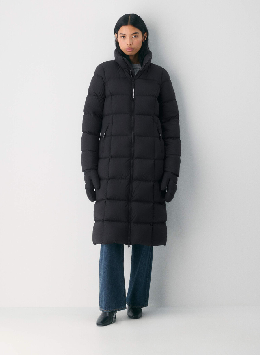 guanto super puff₂o - rainstop nero