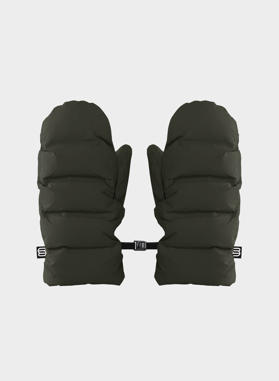 guanto super puff₂o - rainstop flint green