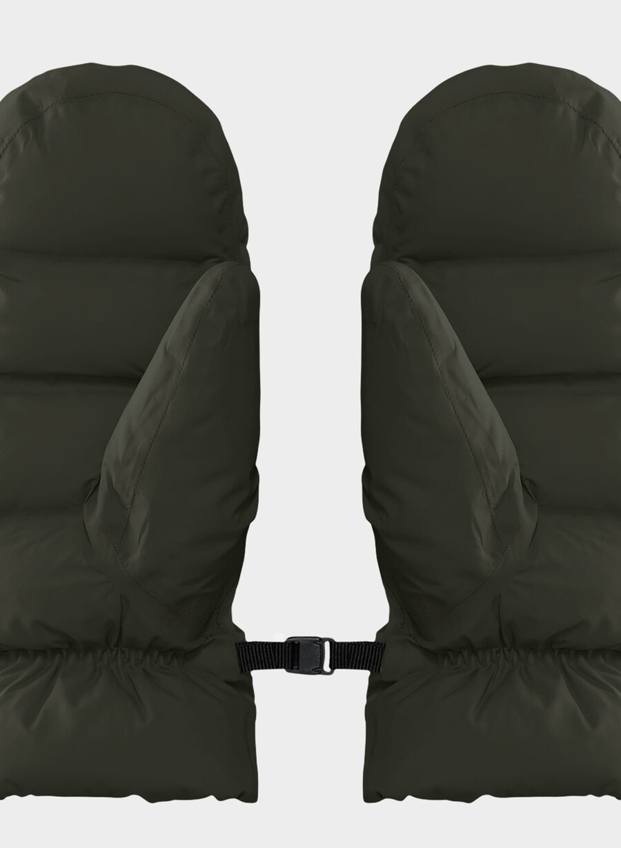 guanto super puff₂o - rainstop flint green