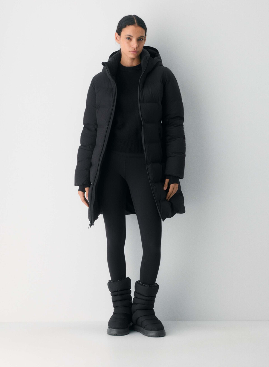 supersnug puff₂o mid - rainstop nero