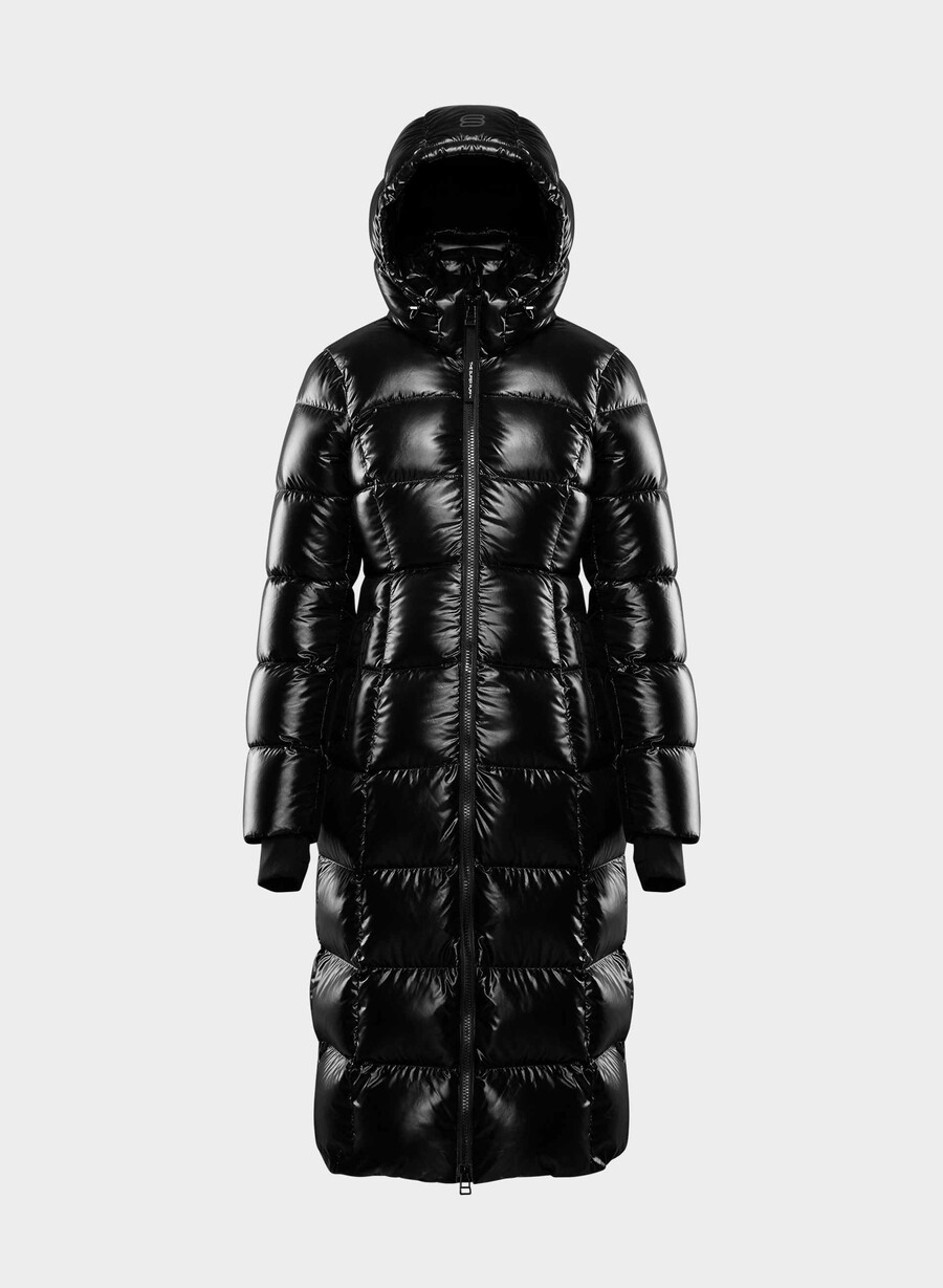 supersnug puff long - nero lucido