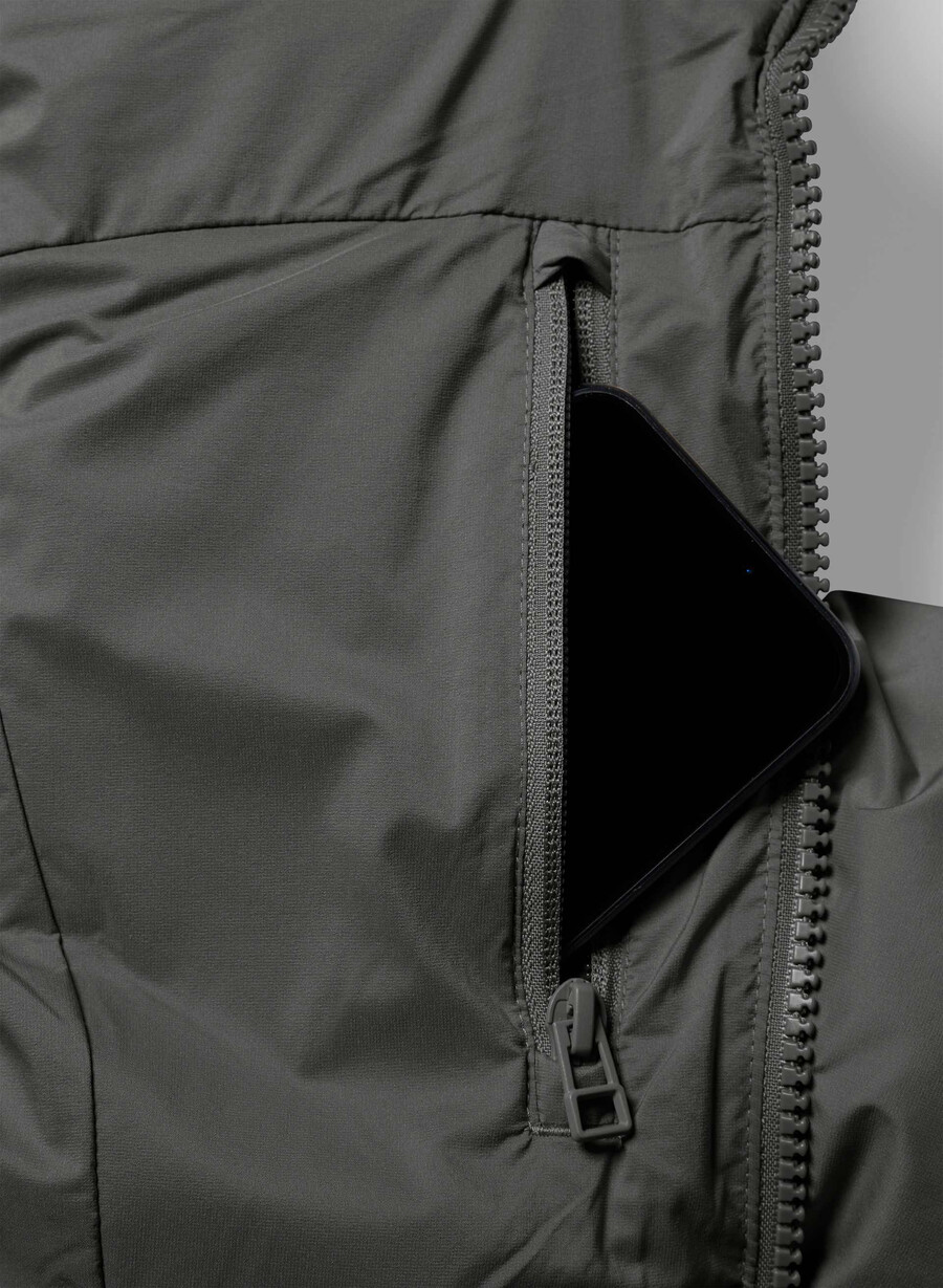 the supersnug puff - climatte grigio carbone
