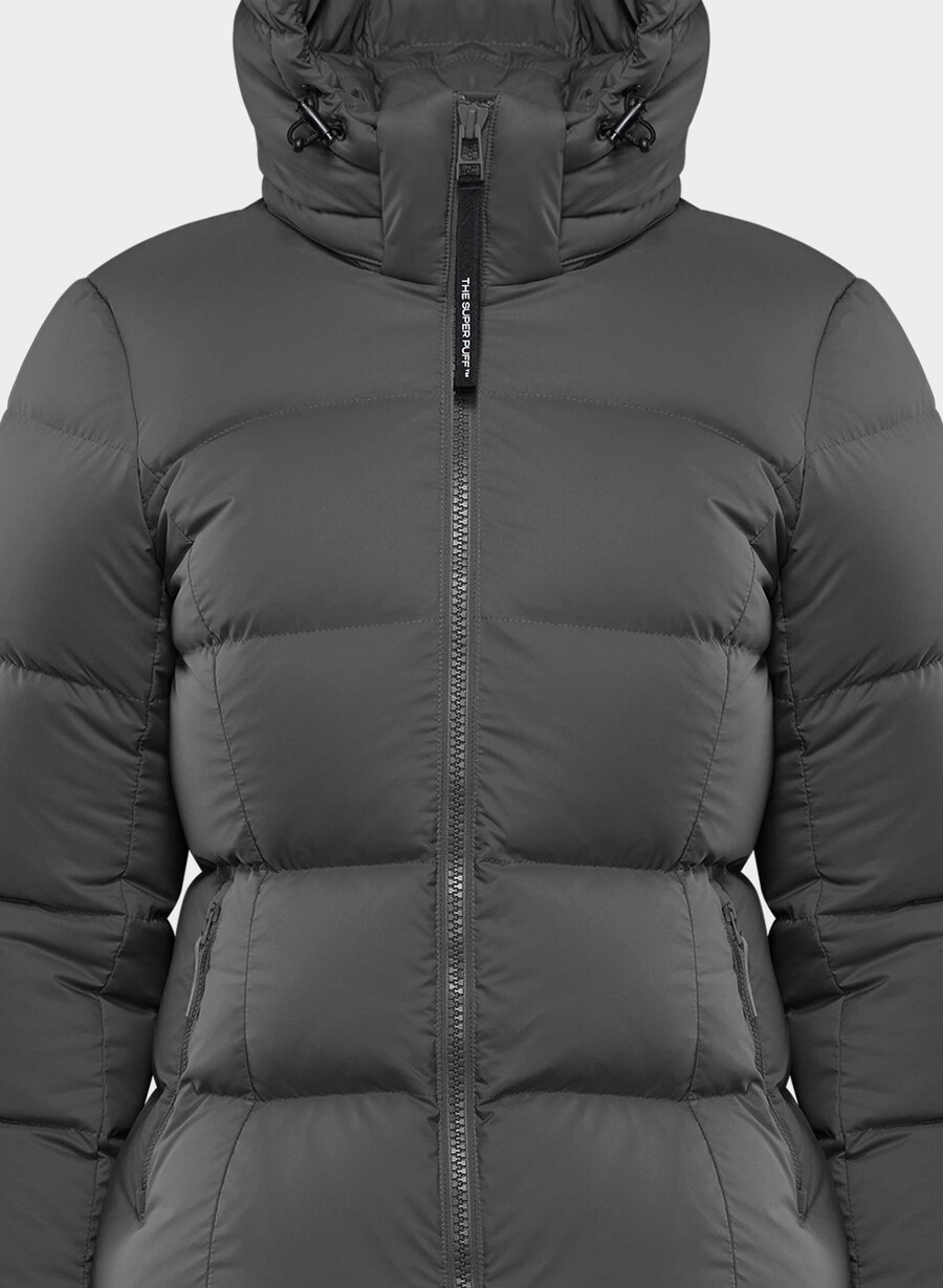 the supersnug puff - climatte grigio carbone