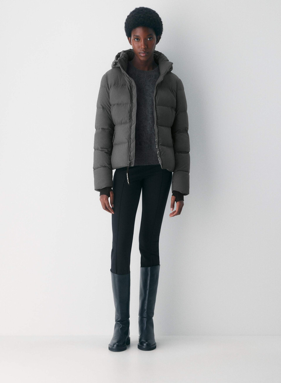 the supersnug puff - climatte grigio carbone