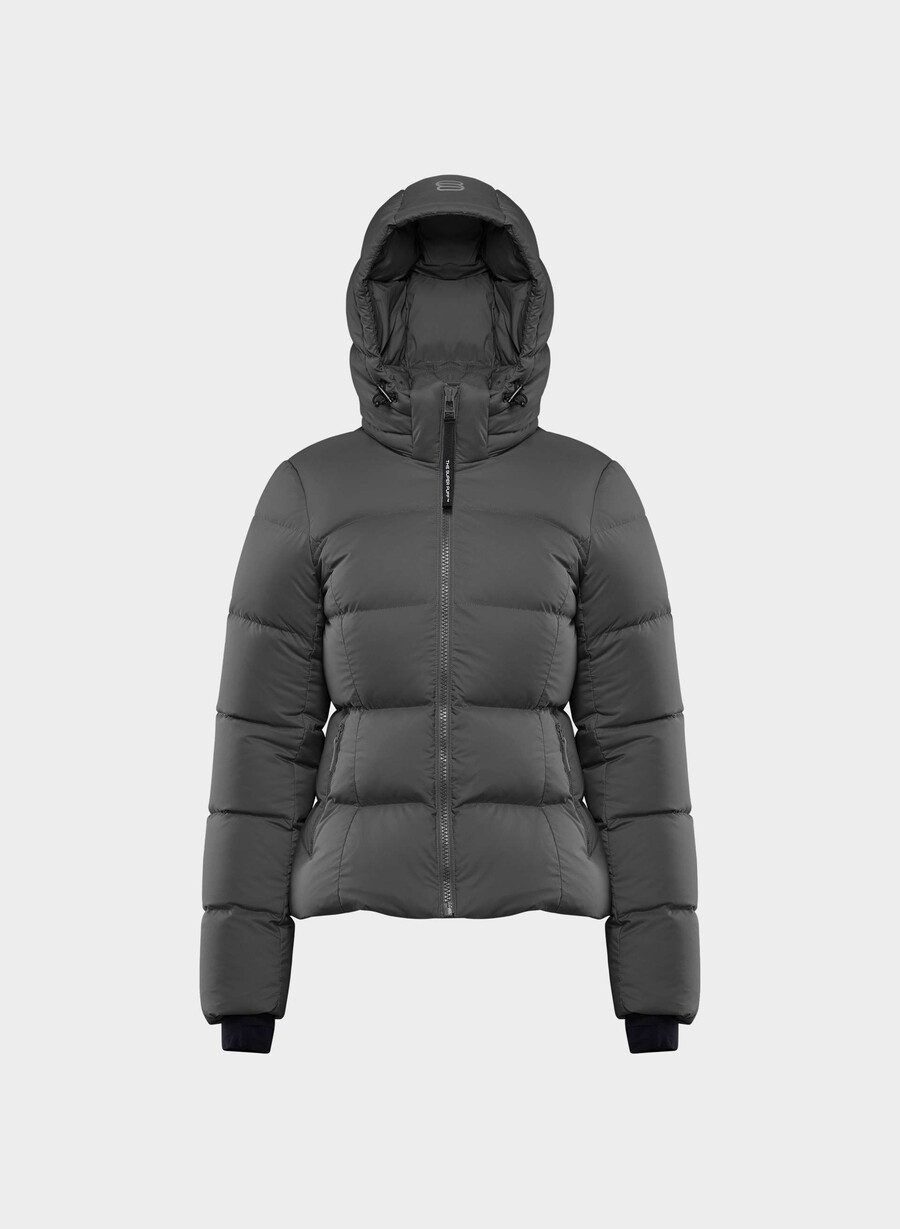the supersnug puff - climatte grigio carbone