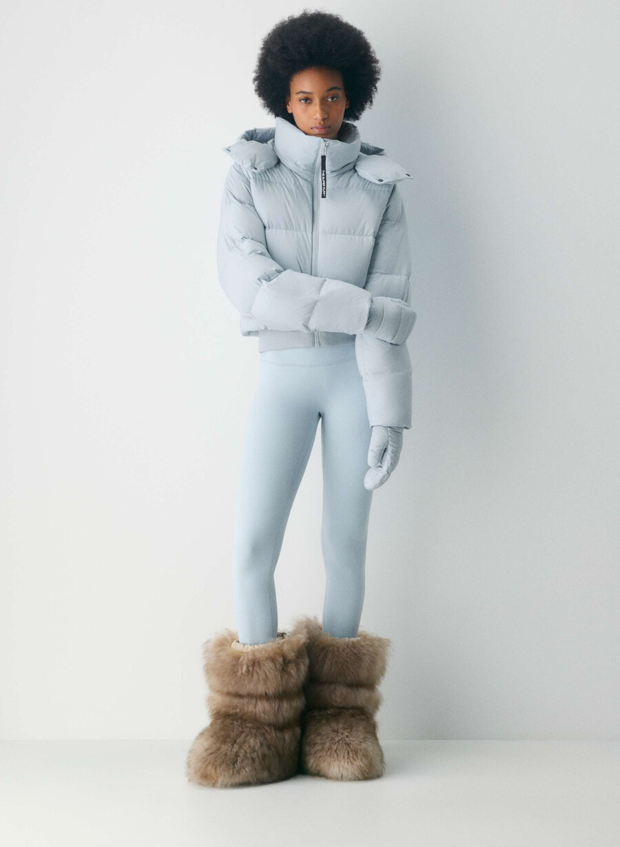 guanto the super puff - climatte blu rugiada