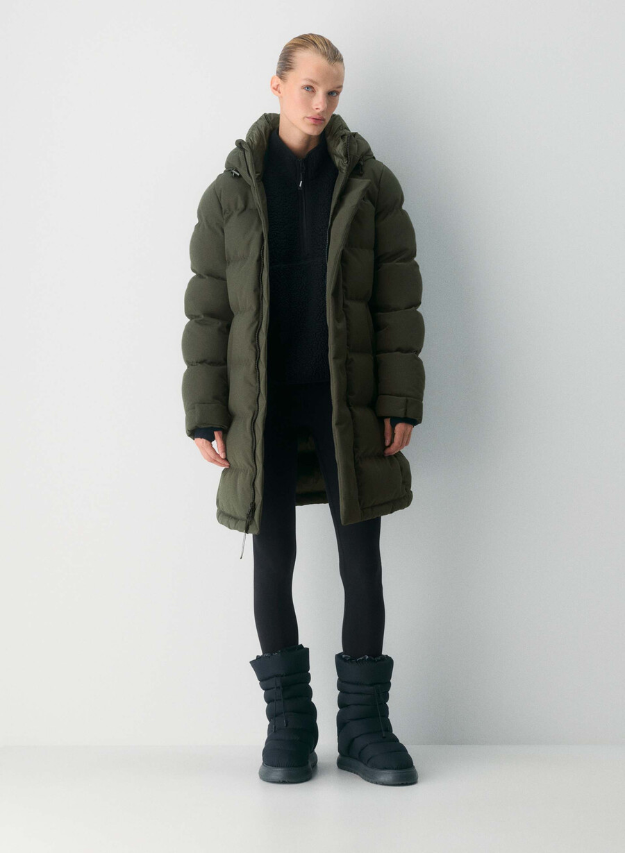il super arctic parka mid - arctic twill flint green
