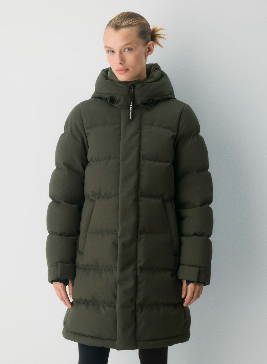 il super arctic parka mid - arctic twill flint green