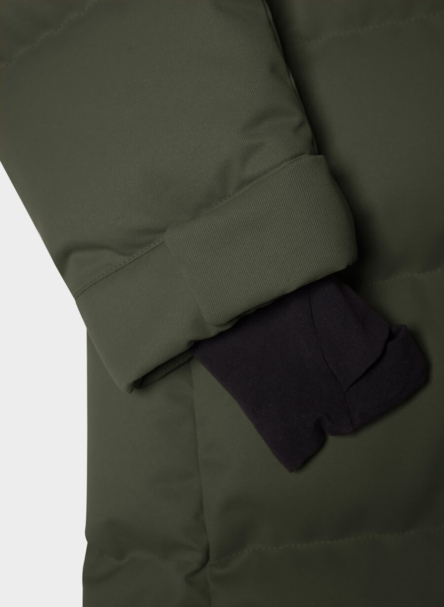 il super arctic parka mid - arctic twill flint green