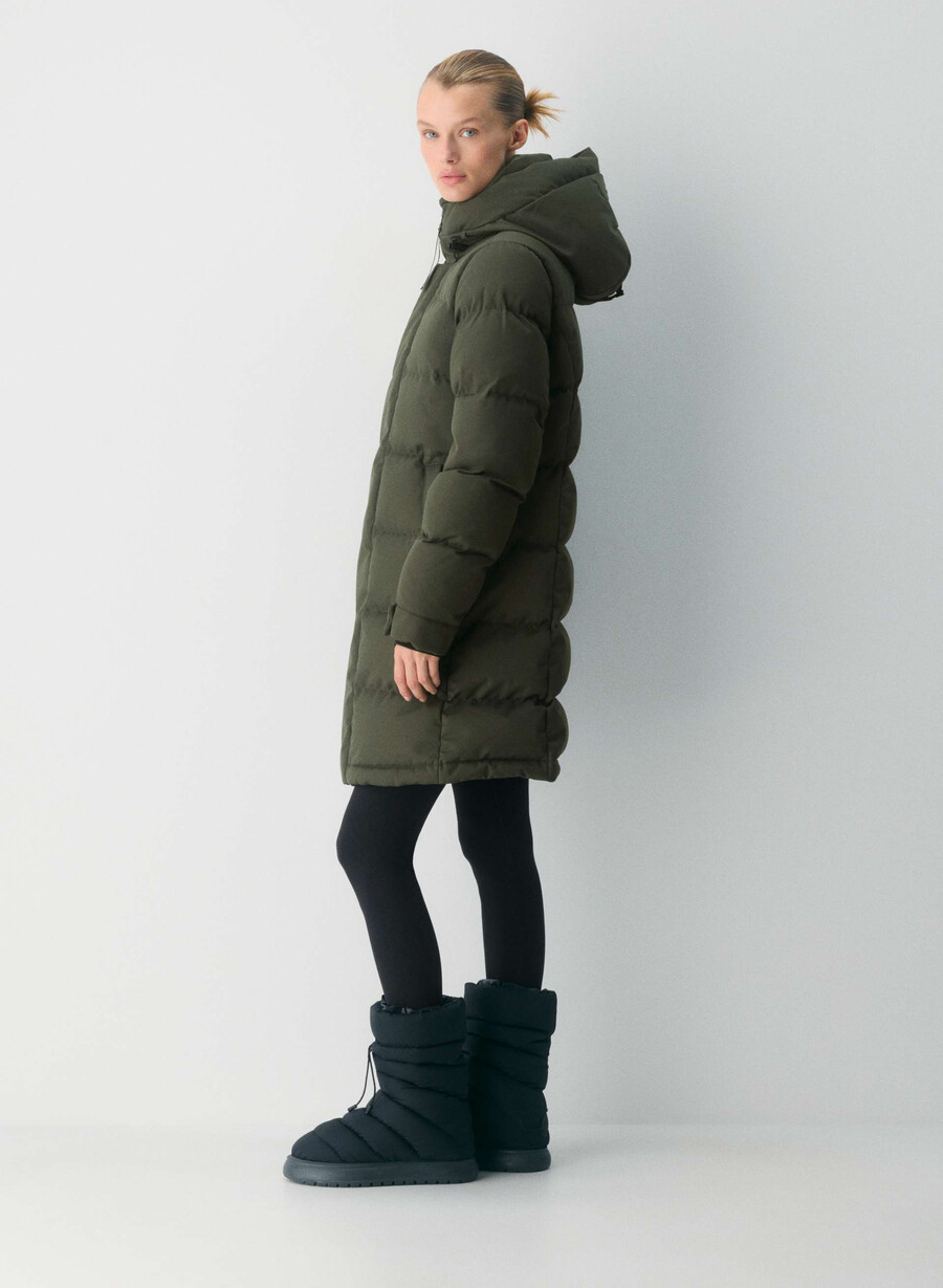 il super arctic parka mid - arctic twill flint green