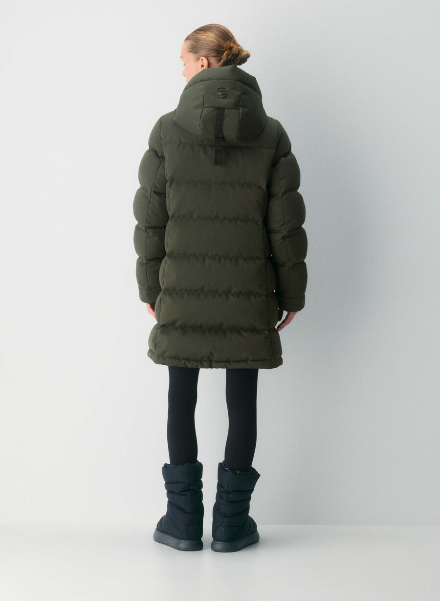 il super arctic parka mid - arctic twill flint green