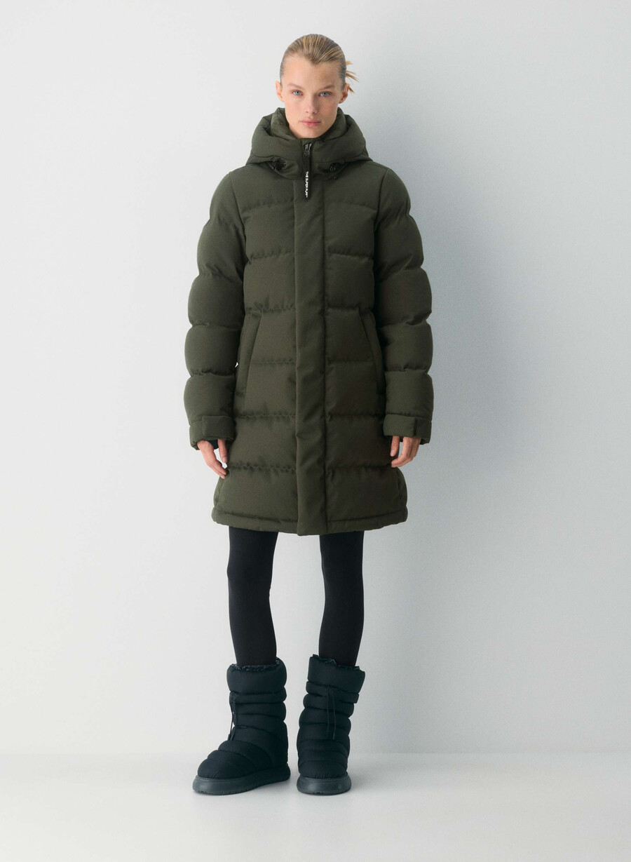 il super arctic parka mid - arctic twill flint green