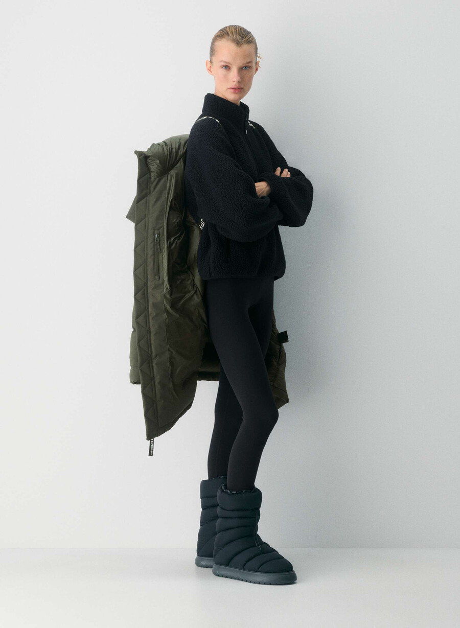 il super arctic parka mid - arctic twill flint green