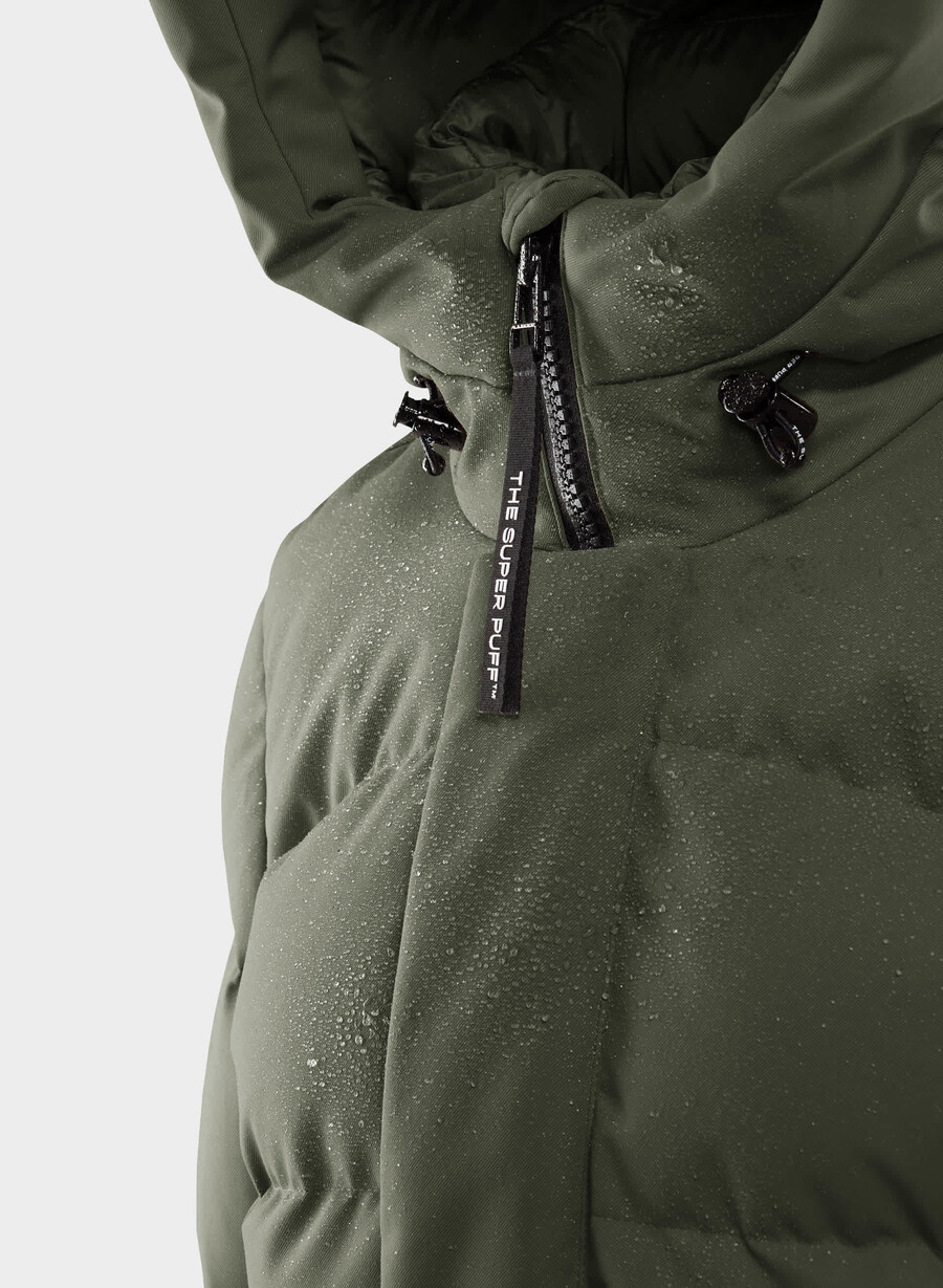 il super arctic parka mid - arctic twill flint green
