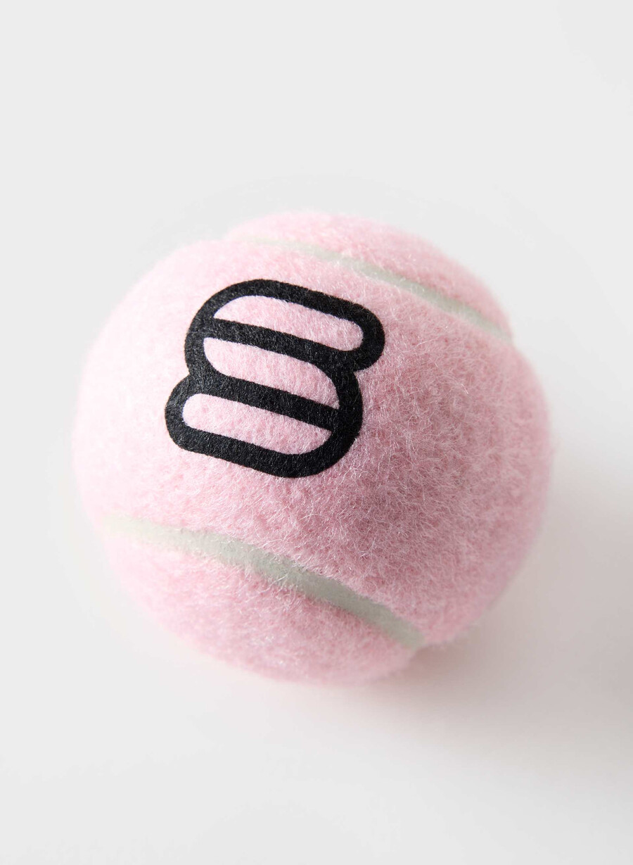 confezione da 3 palline da tennis super puff rosa gesso