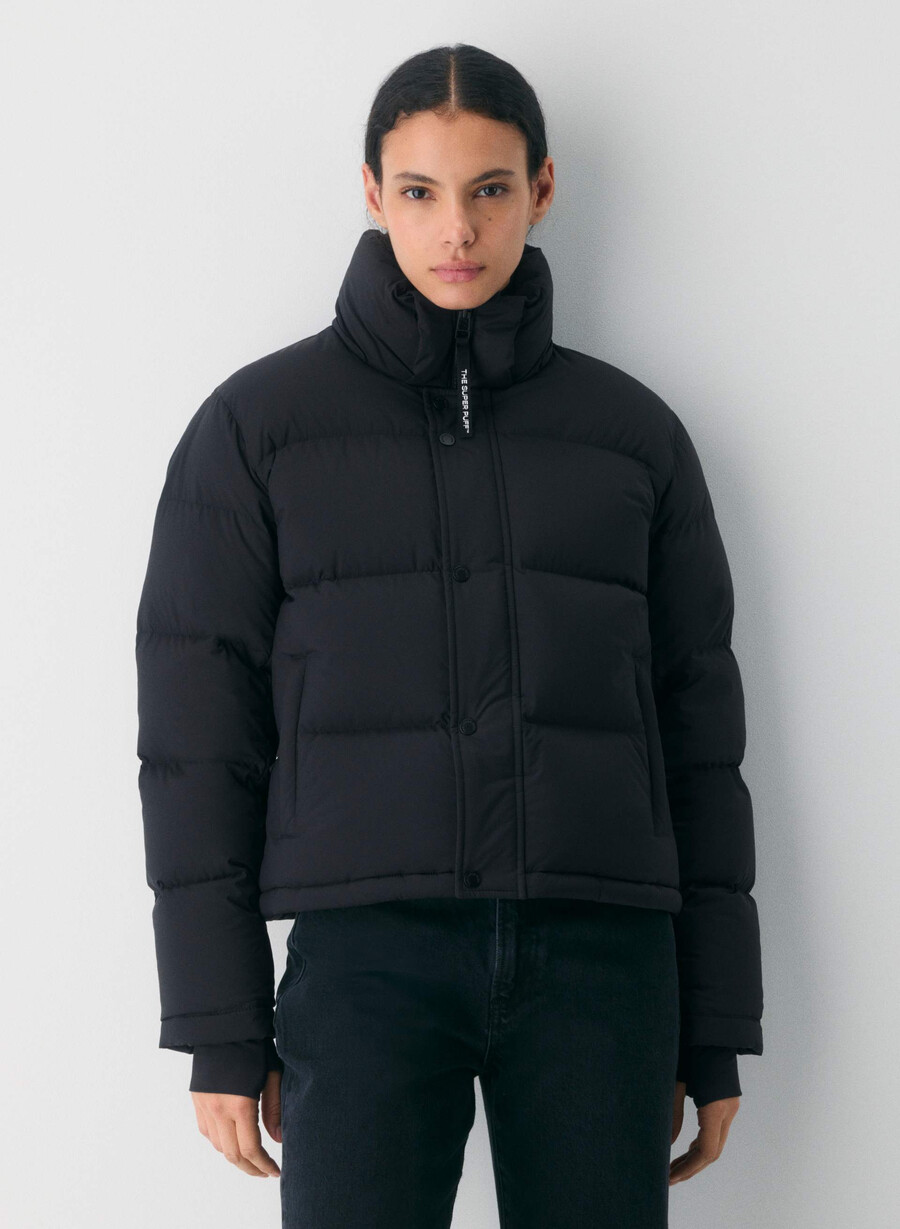 the super puff shorty - climatte nero