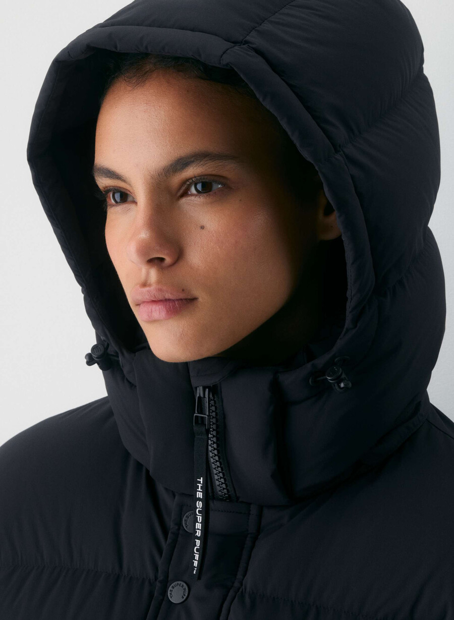 the super puff shorty - climatte nero
