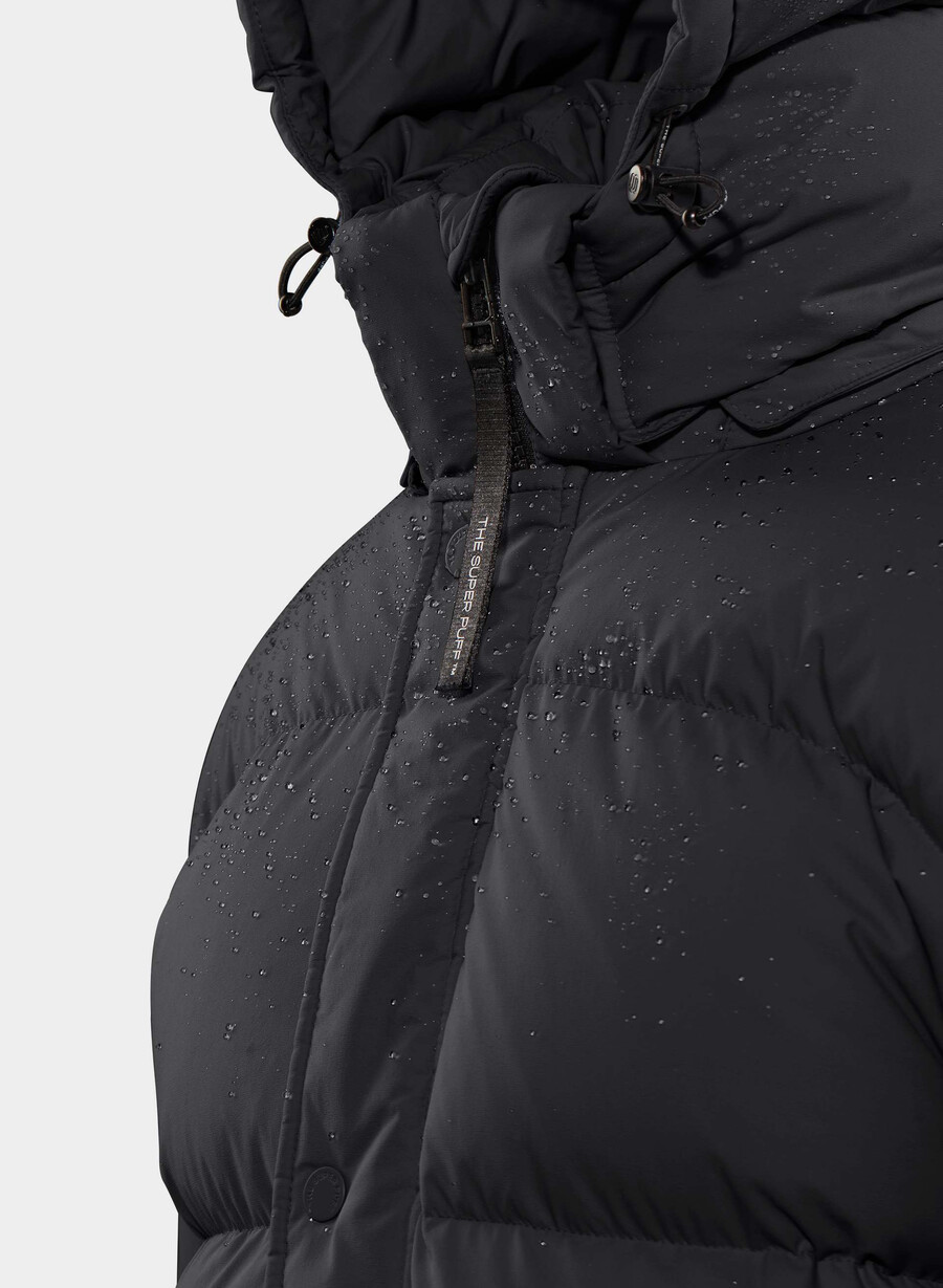 the super puff shorty - climatte nero