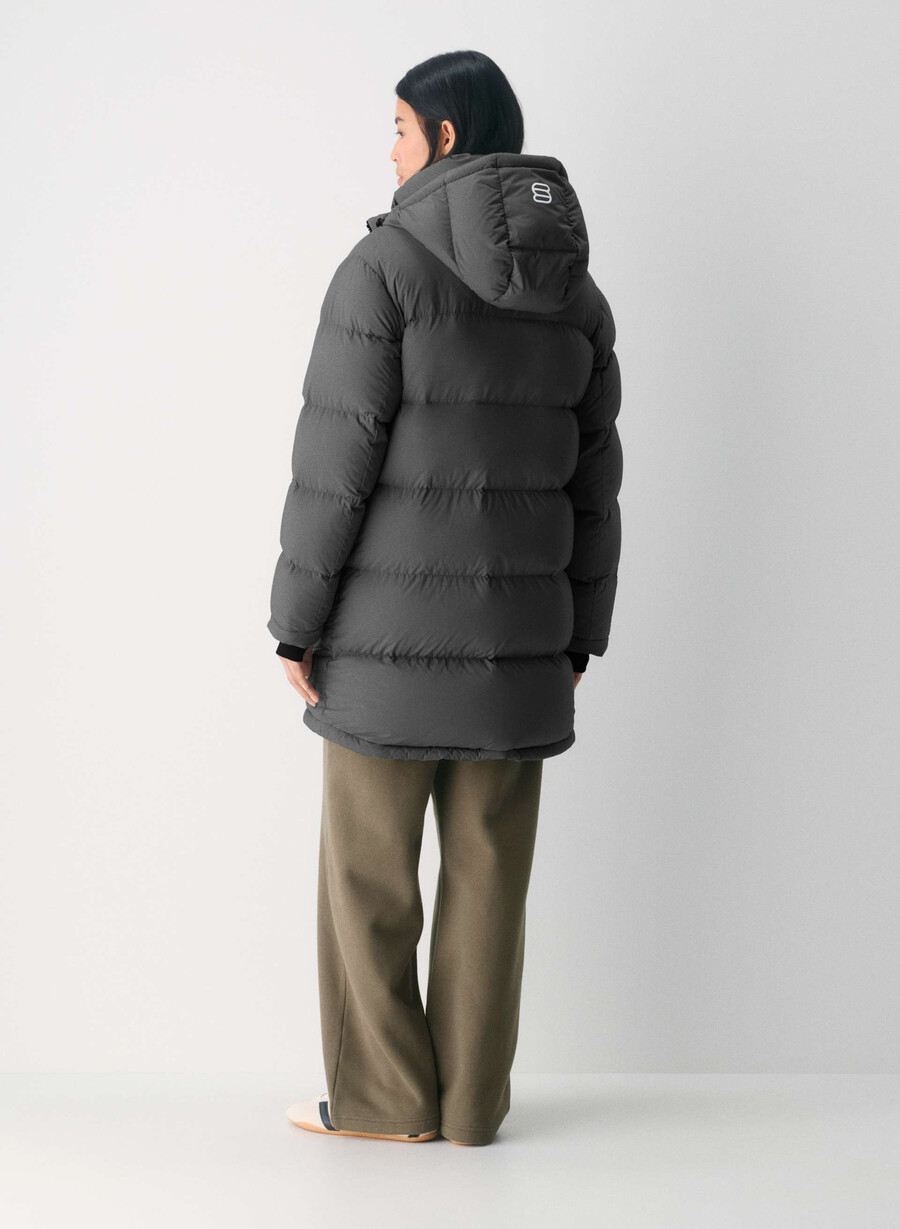 the super puff mid - climatte nero