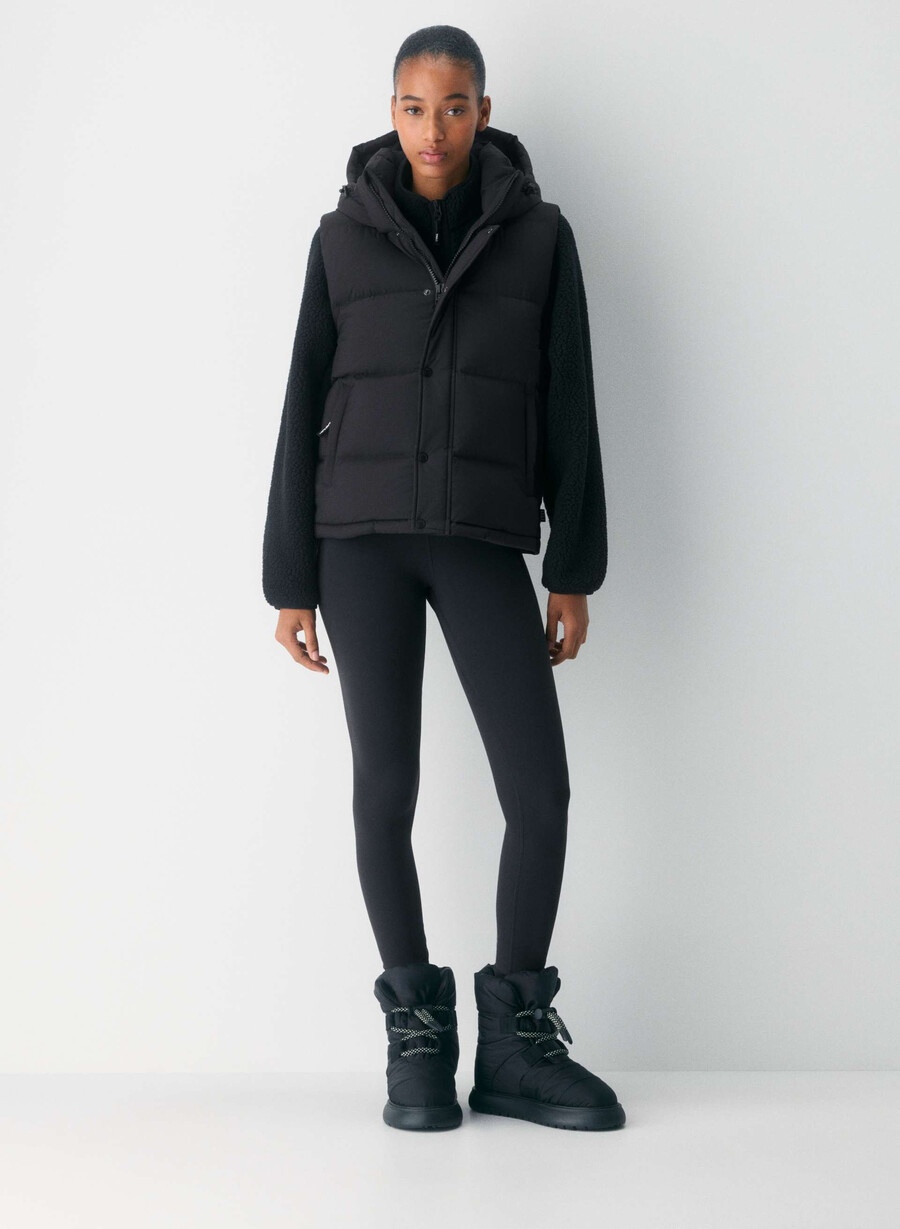 the super puff gilet - climatte nero