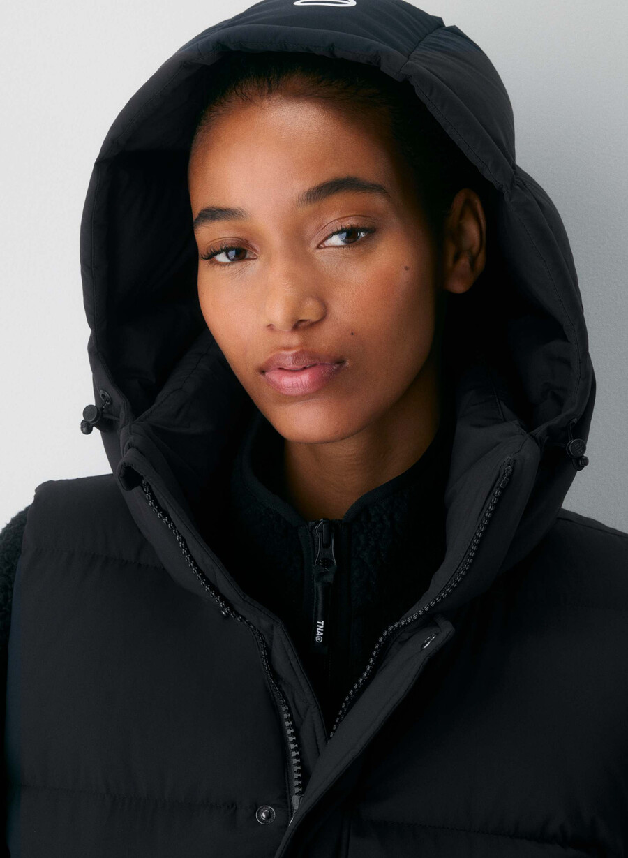 the super puff gilet - climatte nero