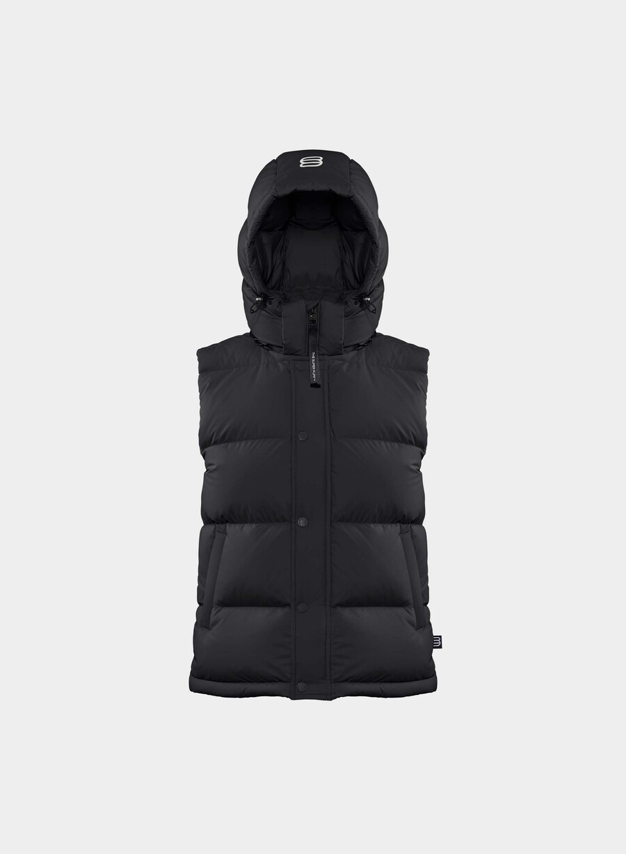 the super puff gilet - climatte nero