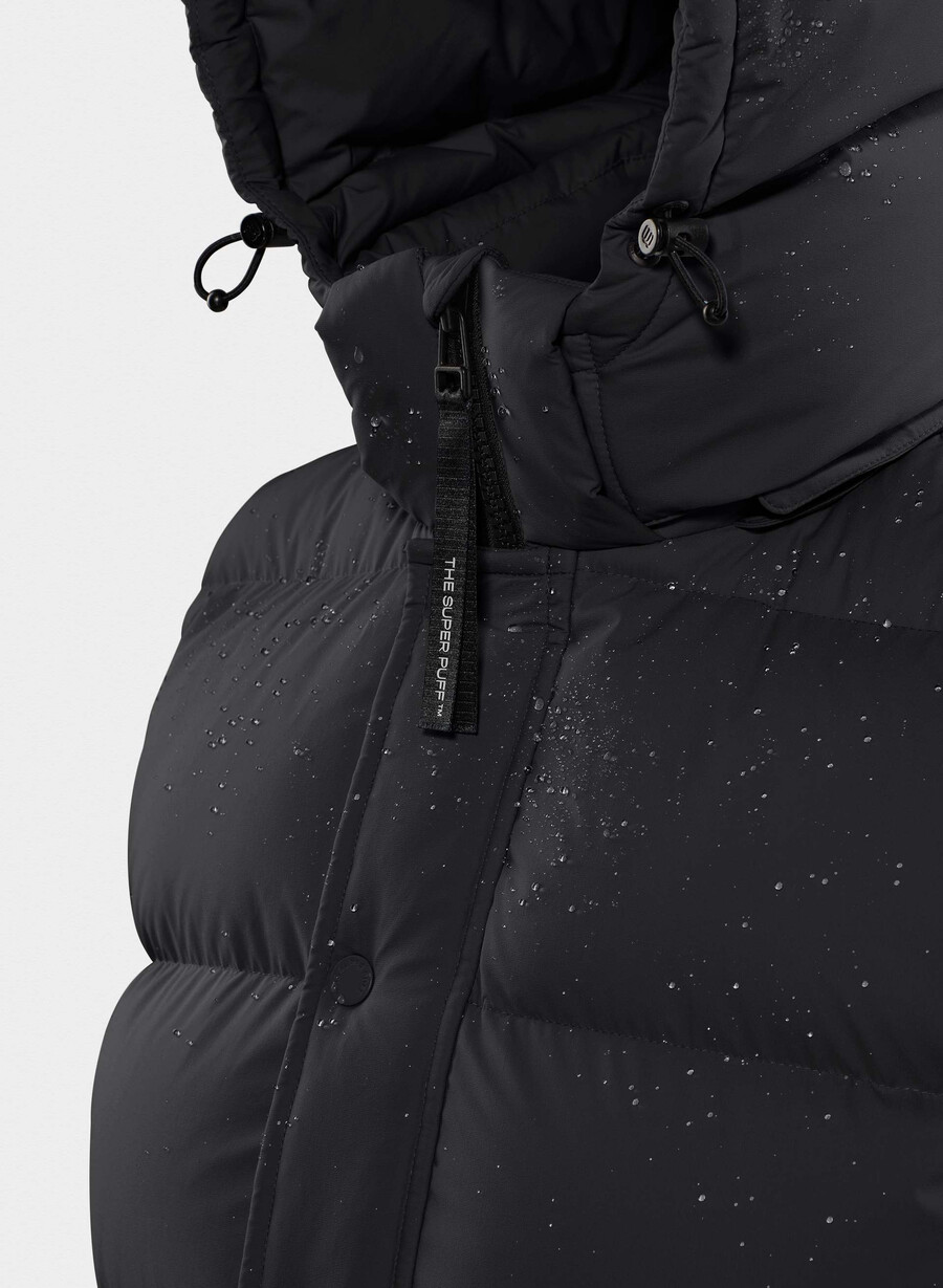 the super puff gilet - climatte nero