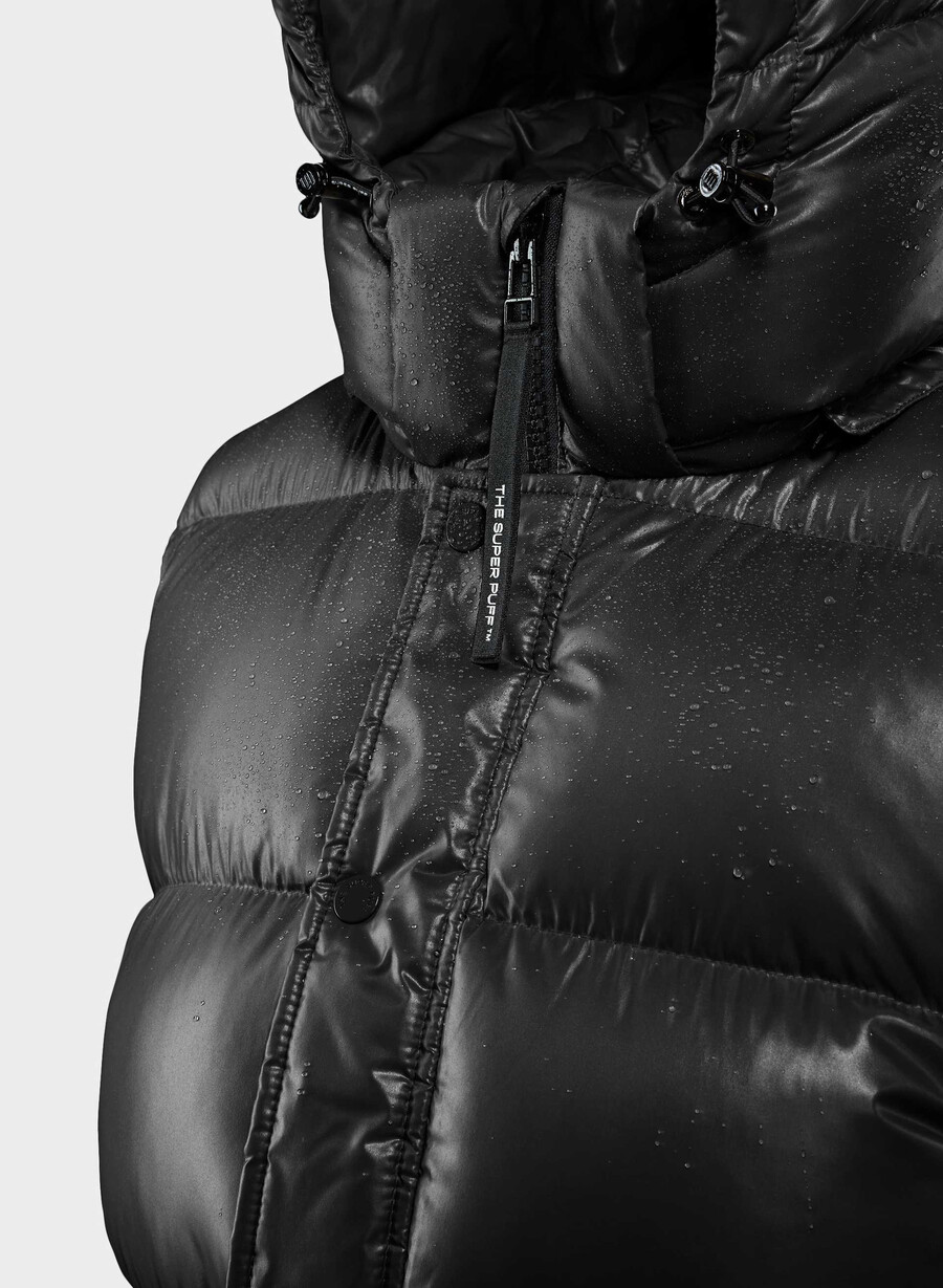gilet the super puff - nero lucido