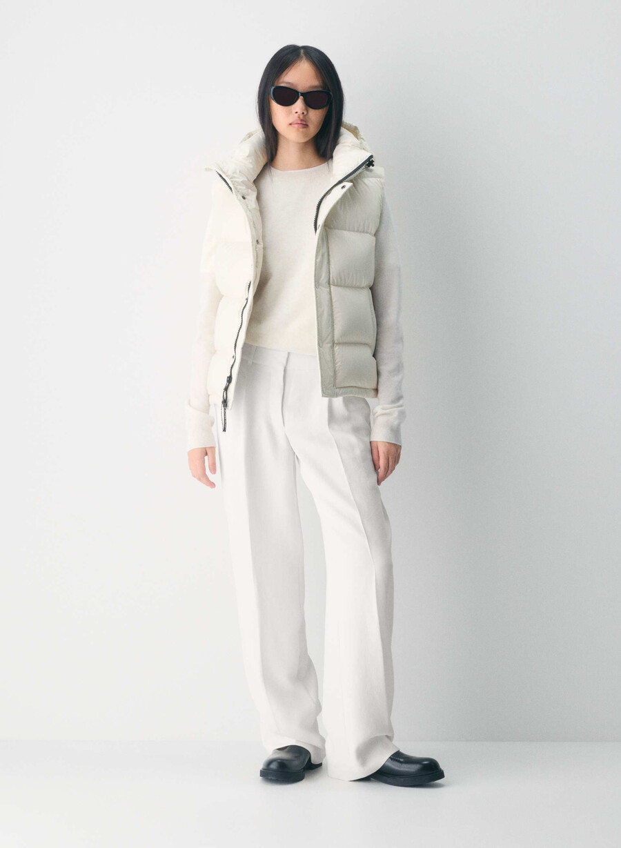 gilet the super puff - birch lucido