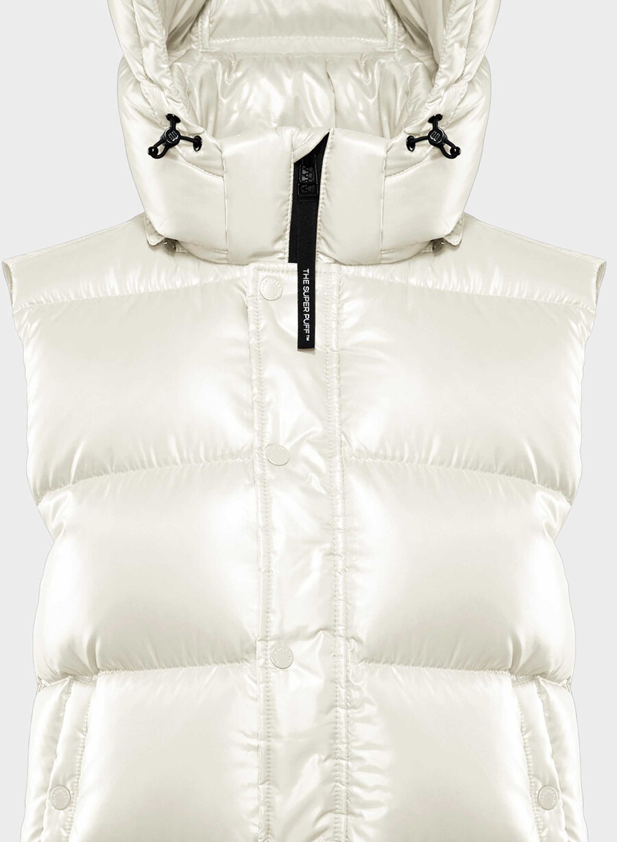 gilet the super puff - birch lucido