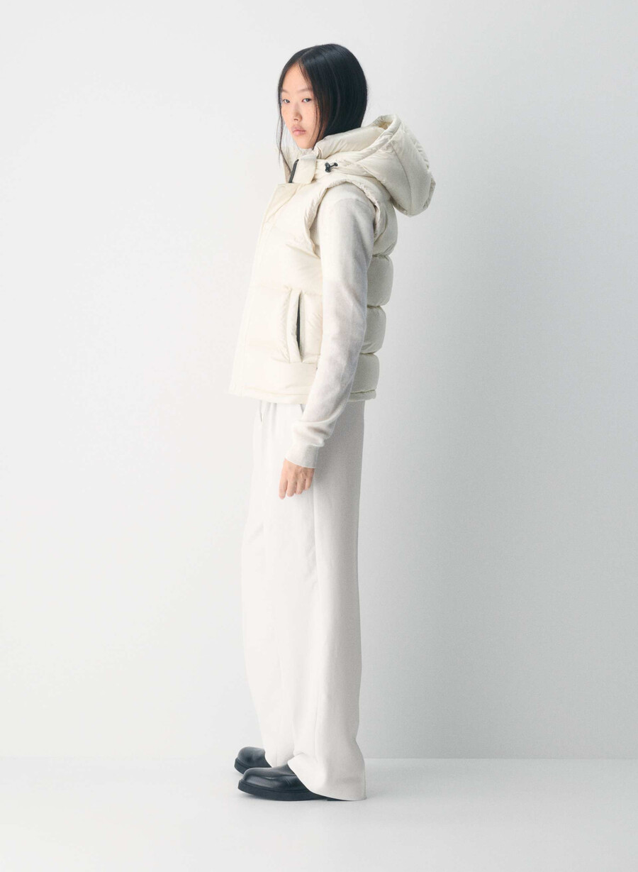 gilet the super puff - birch lucido